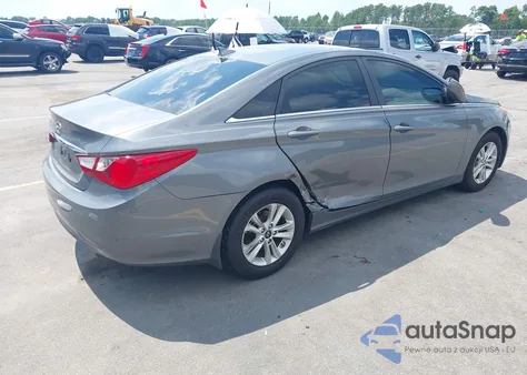 2013 Hyundai Sonata Gls from USA, damaged, VIN 5NPEB4AC0DH786973